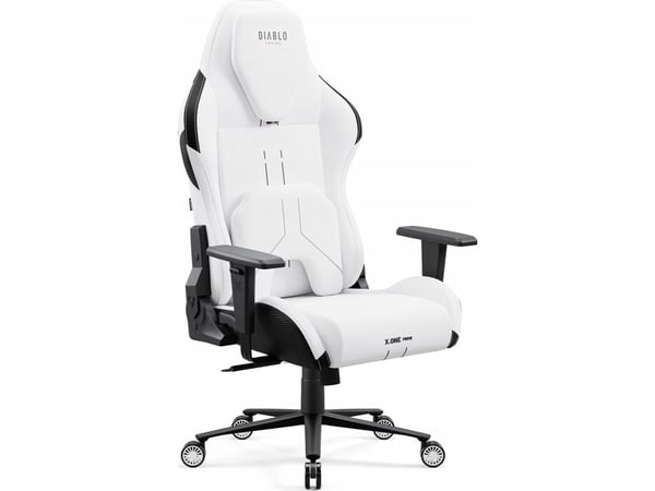 Diablo Chairs X.One Prime Ghosted White gamingstol (normal størrelse)