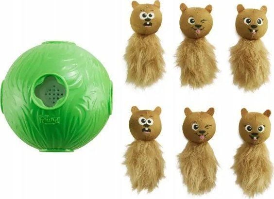 NINA OTTOSON NINA OTTOSON HUND LUKTER BALL GRØNN MED EKORN NINA OTTOSON NINA OTTOSON HUND LUKTER BALL GRØNN MED EKORN