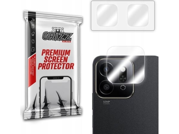 GrizzGlass HybridGlass kameraplasseringsglass til Honor Play 9T 5G