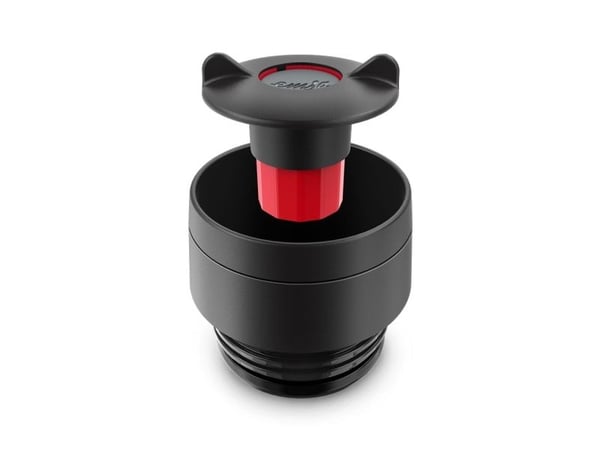 emsa Eristetty muki TRAVEL MUG Wave, 0,36 L., pastellinsininen korkealaatuinen, tyhjiöeristetty ruostumaton teräsrunko, huuhteltavissa - 1 kpl (N20...