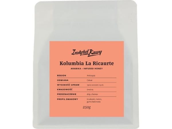Kawa ziarnista LaCava Colombia La Ricaurte 250 g