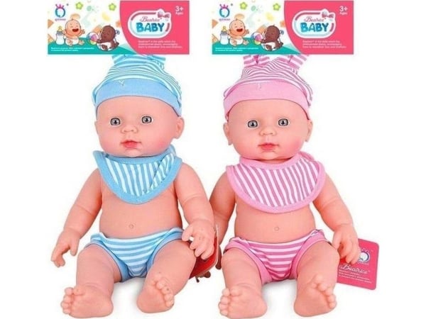 Trifox dukke baby med lyd. Mamma Pappa MIX