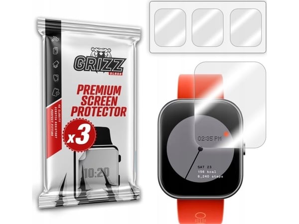 GrizzGlass hydrogel film GrizzGlass Hydrofilm til Nothing CMF Watch Pro
