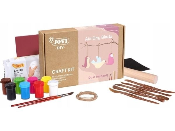 Harver JOVI DIY leiremodelleringssett FUGL med selvtørkende leire
