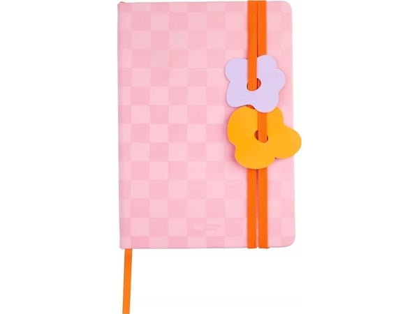 Happy Color Notes z gumkami A5/80K kropki Bloom HAPPY COLOR