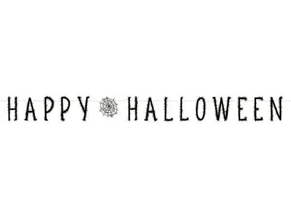 Happy Halloween kirjain banneri