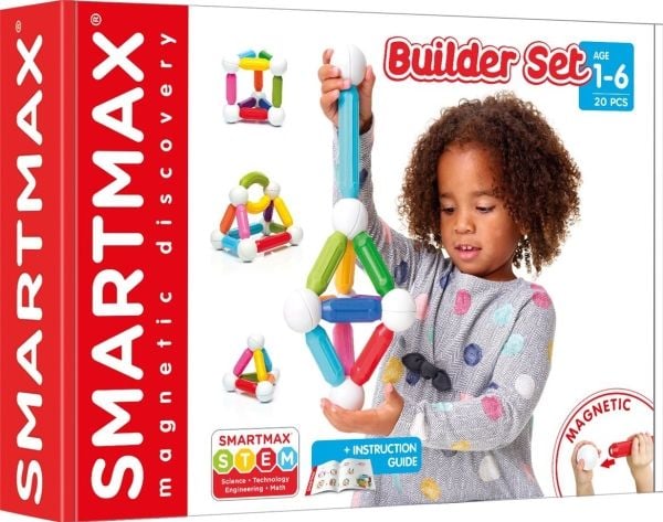 SmartMax My First Builder Set, Byggesett, 1 år, Plast, 20 stykker, 770 g
