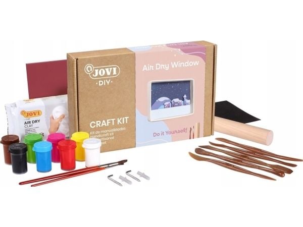 Harrows JOVI DIY molio støpe-/formingsett WINDOW med selvherdende moli