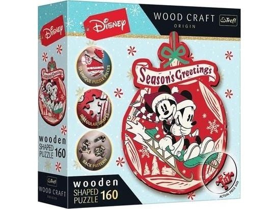 Trefl Wood Craft Origin 20192, 160 styck, Tecknade serier, 9 År