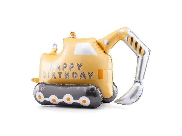 PartyDeco FB237, lekeballong, folie, flerfarget, bilde, bursdag, universell
