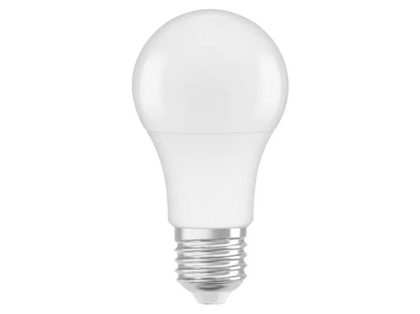 OSRAM HOMELIGHTING LED-lampa E27, 8,5 W (60 W), RGB, EEK F, varmvit (Ø x H) 60 mm x 60 mm, 1 st