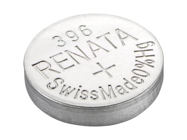 Renata knappecellebatteri 396 1,55 V 1 stk 32 mAh sølvoksid