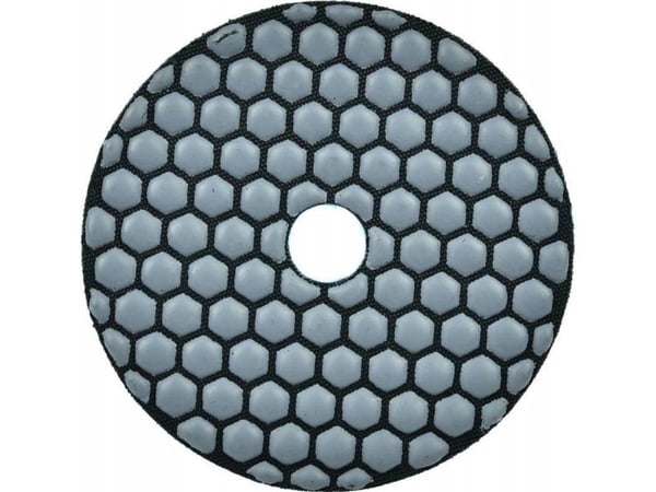 Geko Poleringsskive for tørrsliping av steintøy 100mm GR50 (5/250))