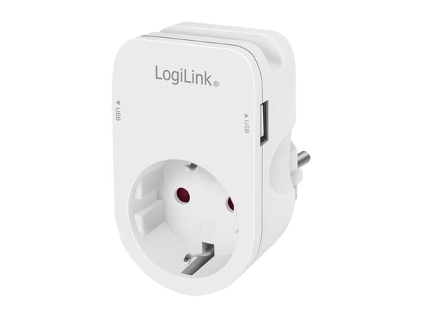 LogiLink PA0247, 1 AC-utganger, Type F, 230 V, 50 Hz, 3,4 A, 3,4 A