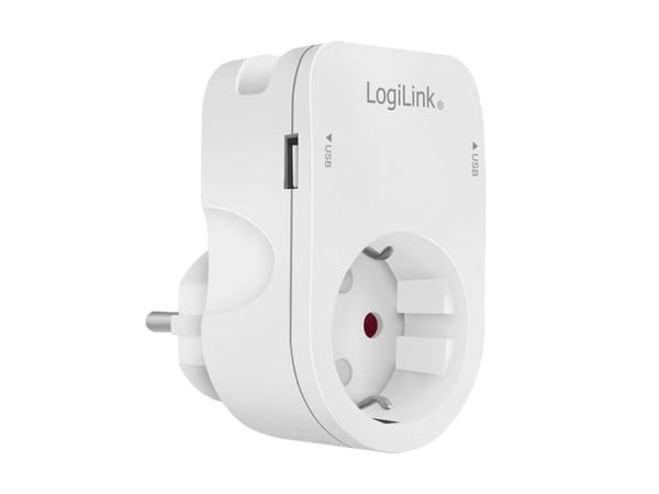 LogiLink PA0247, 1 AC-utganger, Type F, 230 V, 50 Hz, 3,4 A, 3,4 A