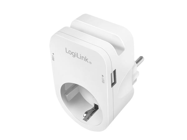 LogiLink PA0247, 1 AC-utganger, Type F, 230 V, 50 Hz, 3,4 A, 3,4 A