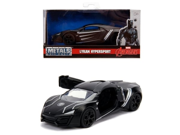 Jada Toys 253222004, Bil, 8 år, Metall, Sort, Hvit