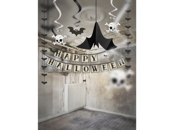 PartyDeco ZHN1, Dekorasjon, Sort, Monokromatisk, Halloween, Universell, Ikke for barn under 36 måneder