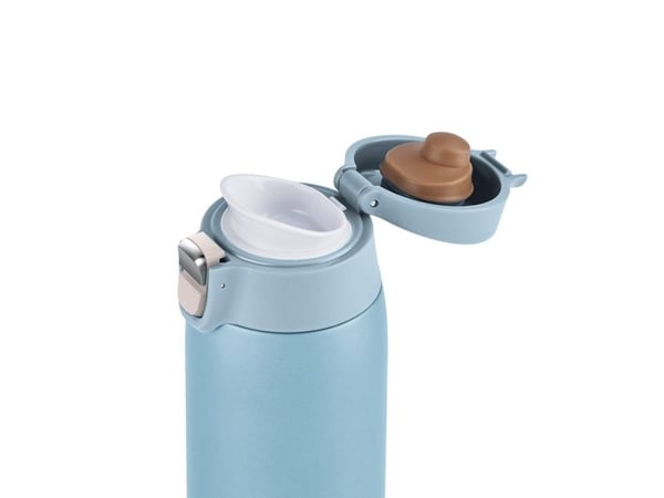 emsa isolert drikkeflaske LYSKRUS, 0,4 liter, isblå 100 % lekkasjesikker, slank og lett form, kun 193 g, - 1 stk (N2151800)