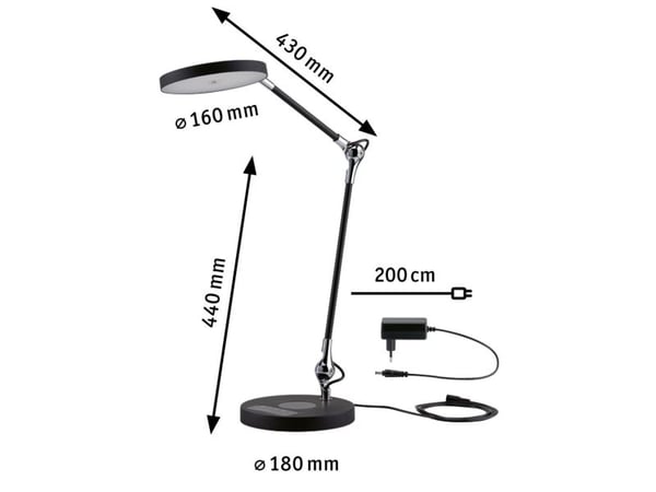 Paulmann Numis 78010 LED-bordlampe LED (RGB) 11 W Lajittelu