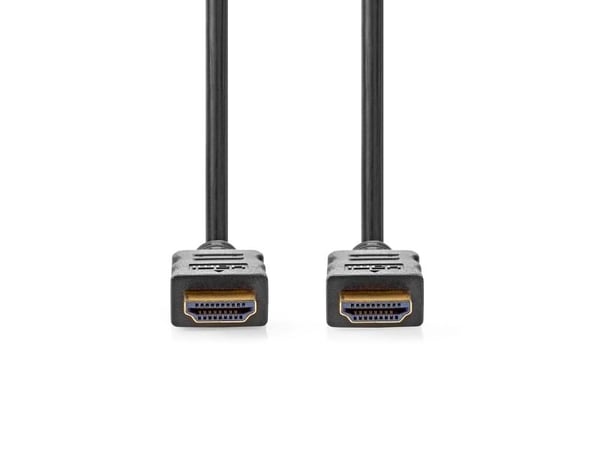 Nedis CVGB34060BK30, 3 m, HDMI-tyyppi A (vakio), HDMI-tyyppi A (vakio), 3D, 18 Gbit/s, musta