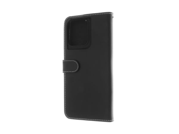Insmat - Lommebok for mobiltelefon - ekte skinn, kartong+papir+aluminiumsfolie, polykarbonat - for Motorola Moto G75