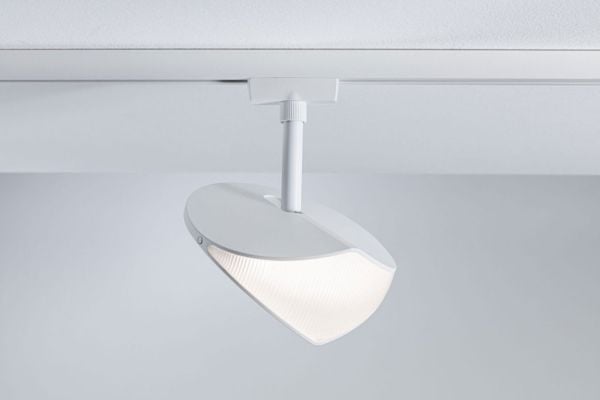 Paulmann Alejandro, Spotlight på skinne, 1 ampuller, LED, 10 W, 800 lm, Hvit