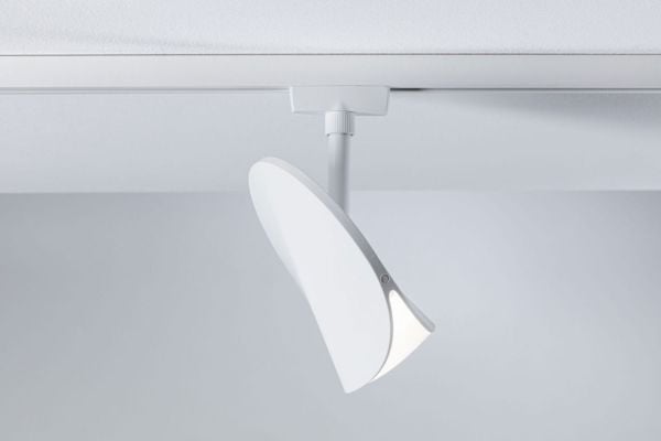 Paulmann Alejandro, Spotlight på skinne, 1 ampuller, LED, 10 W, 800 lm, Hvit