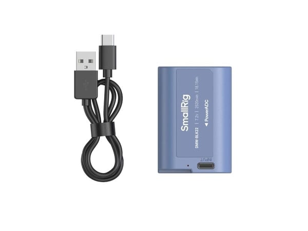 SmallRig DMW-BLK22, Panasonic, 2520 mAh, 7,2 V, Lithium-Ion (Li-Ion)