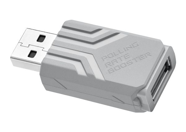 ASUS ROG Polling Rate Booster - Trådløs mus / tastaturmottaker - USB - hvit