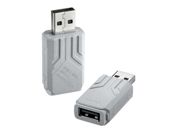 ASUS ROG Polling Rate Booster - Trådløs mus / tastaturmottaker - USB - hvit