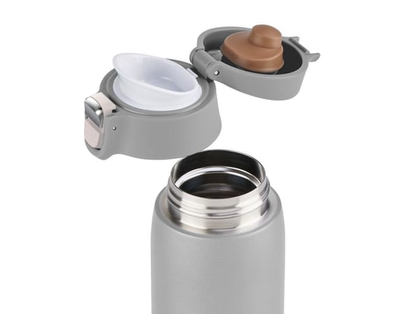 EMSA Light Mug, Sølv, Rustfritt stål, Polypropylen (PP), 400 ml, 6,6 cm, 196 mm