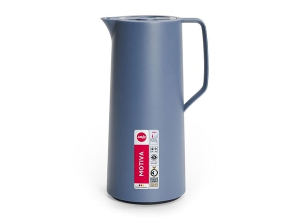 emsa vakuummugge MOTIVA, 1,0 liter, nordblå i nordisk design, ergonomisk skrulokk, - 1 stk (3110600636)