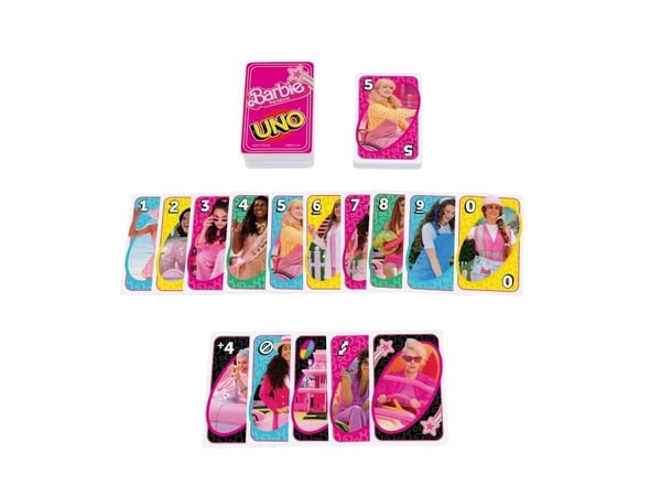 Mattel UNO-kort "Barbie på kino"