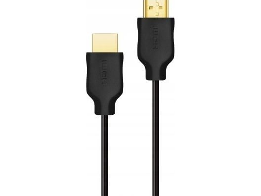 Philips SWV5551/00, 5 m, HDMI Type A (Standard), HDMI Type A (Standard), 3D, 18 Gbit/sek, Svart
