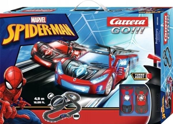 Carrera 20062580, Racingkjøretøy og banesett, Spider Racing, 6 år, Flerfarget