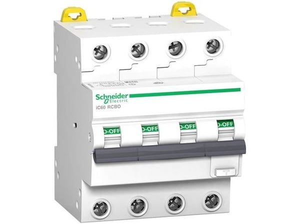 Acti 9 iC60 4P 16A 300mA C 6kA luokka A