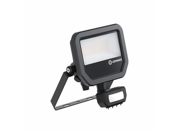 LEDVANCE Floodlight Performance multi lumen sensor 2400lm 17W/830 IP65 sort