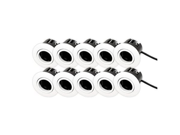 Luna Quick install 2.0 10-pack ISO GU10 Mat Hvid Indendørs/udendørs IP44 Luna Quick install 2.0 10-pack ISO GU10 Mat Hvid Indendørs/udendørs IP44