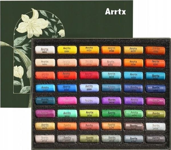 ARRTX myke pastellfarger sett ARRTX, 48 farger