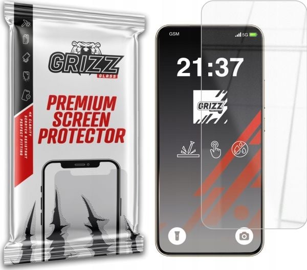 GrizzGlass HybridGlass kameralins-skydd för Honor Magic7