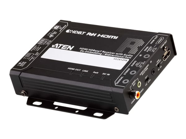 ATEN VE2812PR - Video/lyd/infrarød/seriell-utvider - mottaker - HDBaseT - over CAT 5e/6 - opp til 100 m
