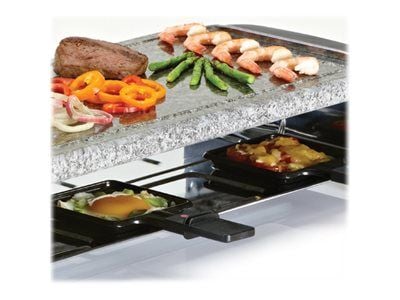 Princess Classic 162830 - Raclette / varm stein - 1.3 kW - svart