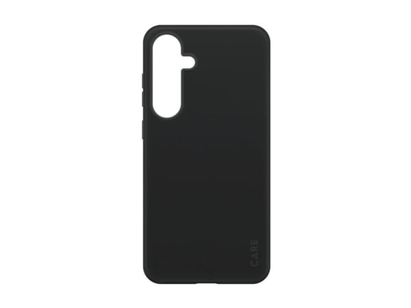 CARE by PanzerGlass - Bakdeksel til mobiltelefon - polykarbonat, gummibelegg, mikrofiber, silikon - svart - for Samsung Galaxy S24+