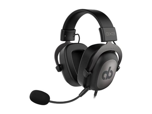 Alpha Bravo GX3 Pro - Hodesett - full størrelse - kablet - 3,5 mm jakk, USB - lydisolerende