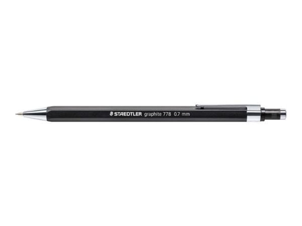 STAEDTLER blyant Staedtler 778 grafitt 0,7 mm sort