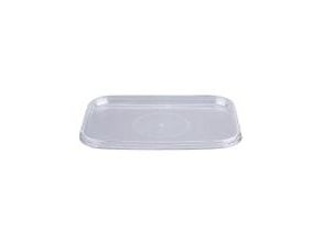 Plastlåg L120xB90xH10mm PP Til 275ml Bøtte 2970stk Klar,stk - (2970 stk.)
