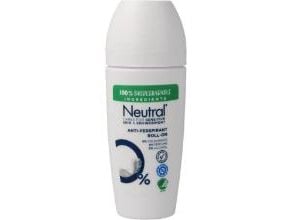 Deodorant Roll-on Neutral AP 50ml Svanemærket/Allergimærket uden Parfume/Alkohol,50 ml/stk - (5 L)