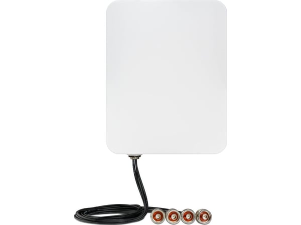 LANCOM AirLancer ON-QT60 - Antenne - Wi-Fi - 7 dBi (for 2,4 GHz), 7 dBi (for 5 - 6 GHz) - rundtstrålende - utendørs, kan monteres på vegg, stangmon...