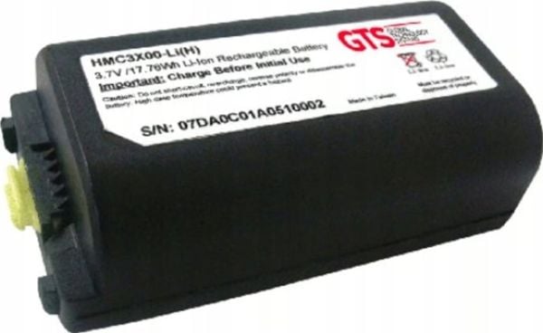 GTS HMC3X00-LI(H), Batteri, Motorola, Motorola MC3100, Sort, Lithium-Ion (Li-Ion), 4800 mAh